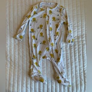 Angel Dear, footed sleeper, 3-6 month, octopus print